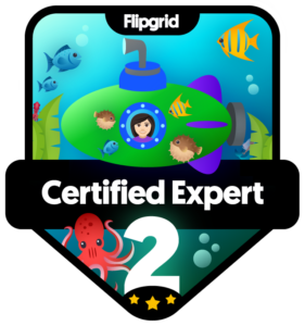 Flipgrid Certified Expert Level 2 Badge